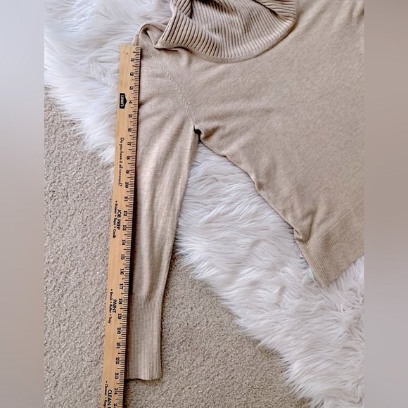 WHBM Cowl Neck Sweater w/ Buttons Up Arm - Picture 12 of 12